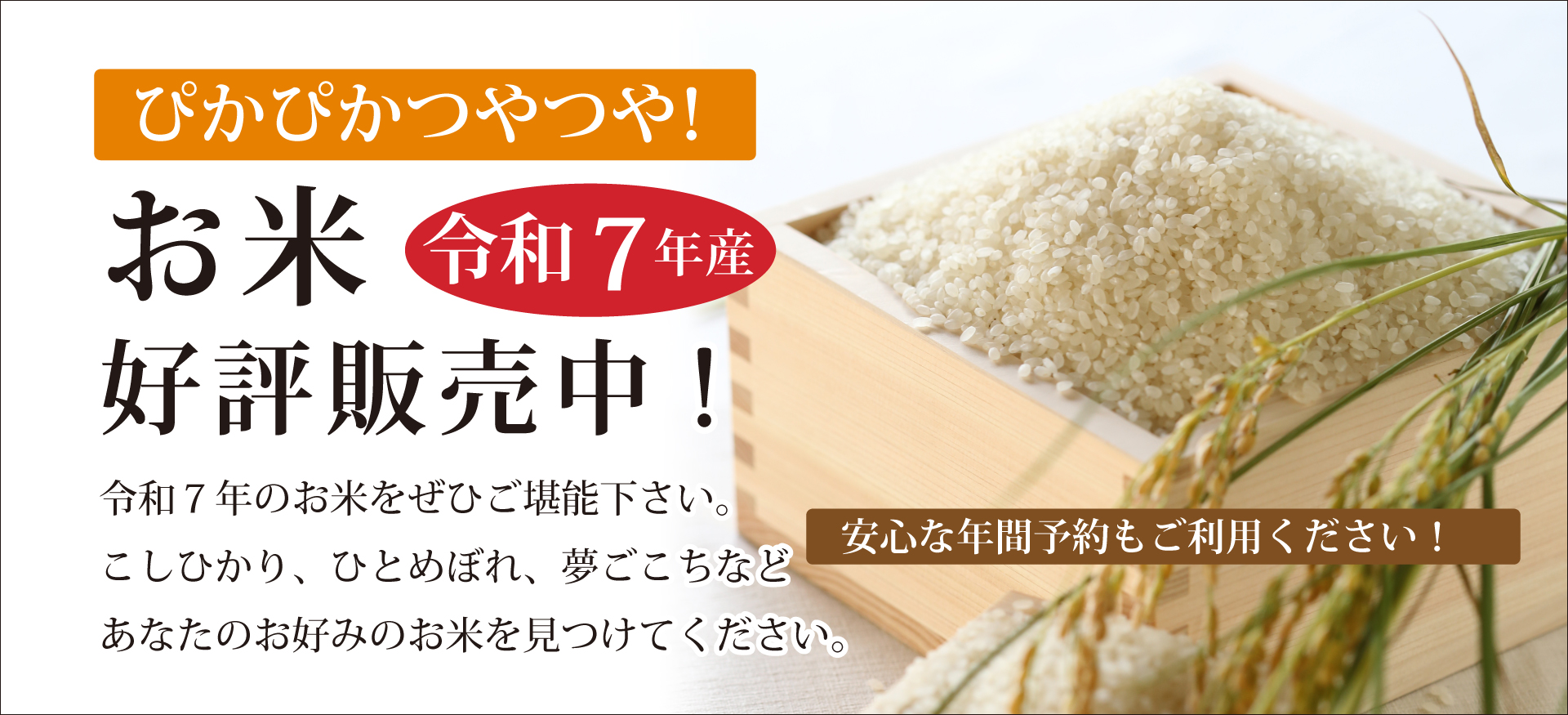 令和７年産お米